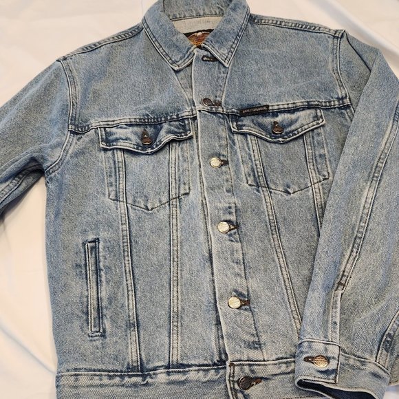 Harley Davidson Men's Jean Jacket SM